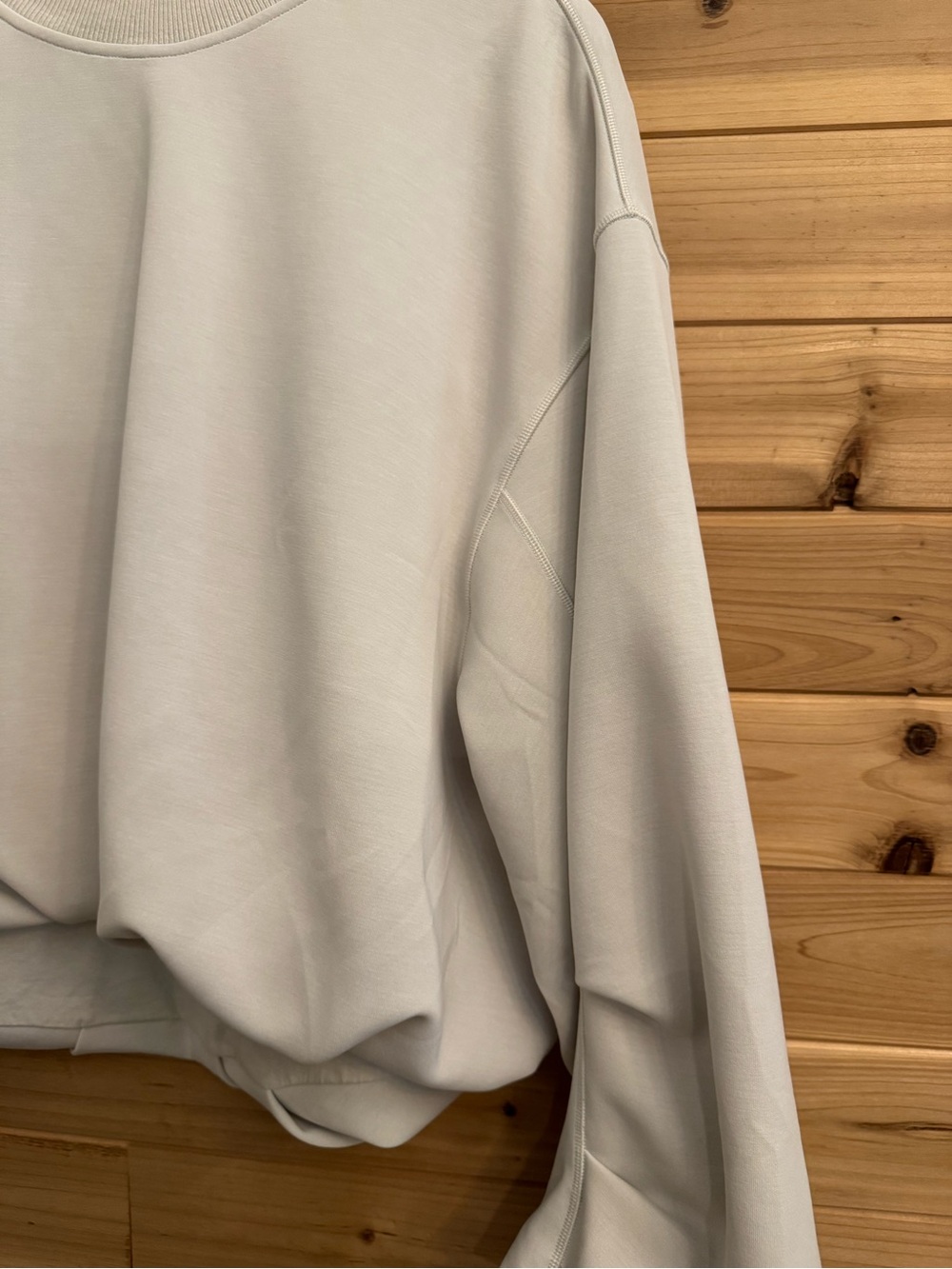 Lululemon Small Softstreme Voluminous Sleeve Pullover Cozy Relaxed Athleisure - Picture 4 of 9